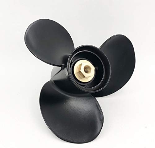 POLASTORM Outboard Propeller for Mercury/Mariner 9.9/15 Bigfoot, 20/25HP 2-Strokes(10 3/8X11, 10 3/8X12,10 3/8X13,10 3/8X14 with 10 Spline Tooth