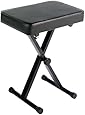 Yamaha PKBB1 Adjustable Padded Keyboard X-Style Bench, black