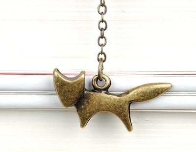 BooKiss2 Pendant Bookmark - Fox