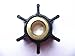 Boat Motor Water Pump Impeller 389576 433914 777822 0389576 0433914 0777822 18-3091 for Johnson Evinrude OMC BRP 4HP 4.5HP 5HP 6HP 8HP 2-Stroke Outboard Engine, fits Mallory 9-45214 fitsGLM 89500
