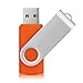 areFlash 10Pcs USB 2.0 Flash Drive Memory Stick Fold Storage New Design Easy to Carry (4GB, Orange)