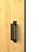 Sliding Barn Door Handle Pull Set | Black Steel or Stainless Steel | Screws Included