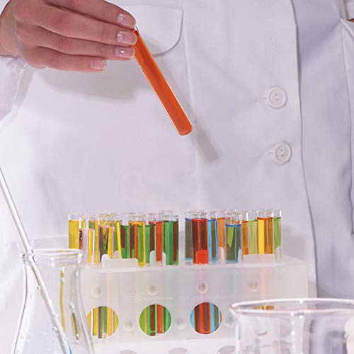 Joyclub 20x150mm Plastic Test Tubes with Cork Stoppers for Scientific Experiments, Halloween, Christmas, Scientific Themed Kids Birthday Party Supplies, Decorate The House, Candy Storage(30 Pack)