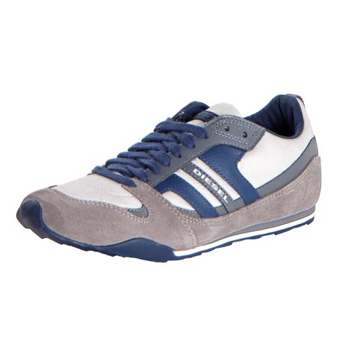 Diesel Men's Gunner Lace-Up Fashion Sneaker,Vaporous Grey/Paloma,10.5 M US