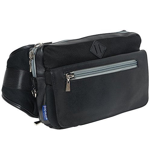 [papakoso] (パパコソ) パパ＆ママ140人と考えた理想のパパバッグ スタンダードモデル ブラック商品画像