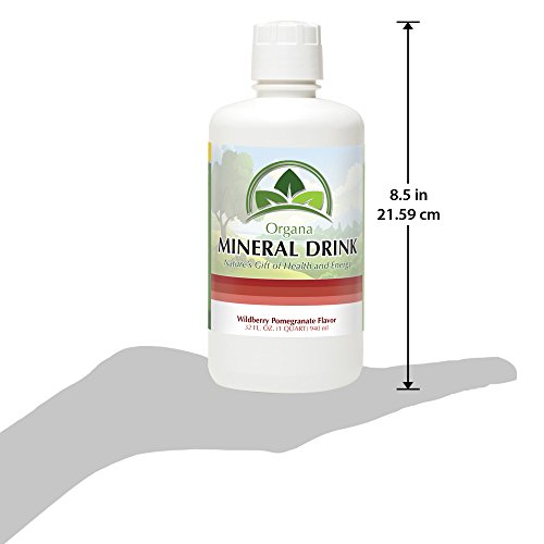 The Best Plant Derived Major & Trace Minerals Supplement 32 Flow Ounces of Plant Based