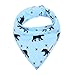Cute Bandana Bibs for Babies Boys' Teething, Feeding and Drooling, Cool Baby Gifts Set, 100% Organic Cotton