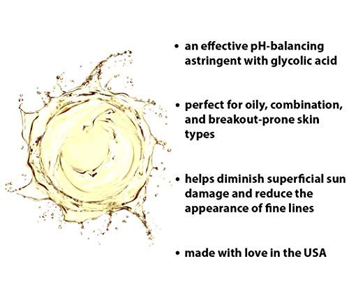 RAYA Calendula Astringent with AHA 6 oz (G-206) | Glycolic Facial Toner for Combo and Partially Oily Skin Prone to Break-Outs | Helps Normalize pH and Fight Bacteria | Made With Alpha Hydroxy Acids - Thumbnail 2