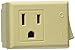 Leviton 1470-I 15 Amp 125V AC 3-Wire Grounded Switch Tap with On/Off Button