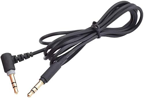 Replacement WH-1000XM5 Audio Cable Cord Compatible with Sony WH-1000XM5 WH-1000XM4 WH-1000XM3 CH-720N CH-710N CH-700N WH-CH510 WH-XB910N MDR-10R MDR-100ABN MDR-1A Wireless Headphones(1.2M/Black) - Image 4