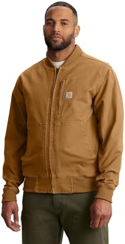 Amazon.com: Carhartt Men's Iconic C01 Rugged Flex® Duck Chore Coat