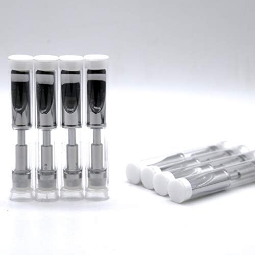 0.5ml Tank V-1 Glass Vapor Cartridg - 8 Pack - With plastic tube for protection - Disposable