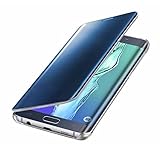 Hovisi Luxurious Shiny Flip Case Cover Samsung Galaxy S8 (Blue)