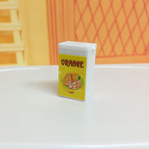 Catnew 12Pcs Dollhouse Miniature Kitchen Food Drinks Bread Cake Set Barbie Doll Kids Children Toy - Random Color - Thumbnail 4