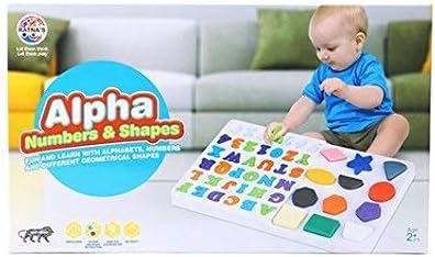 NT Educational Alpha, Numbers and Shapes Combo for Kids