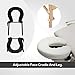 Uenjoy Folding Massage Table 84'' Professional Massage Bed 3 Fold With Additional Accessories,White