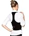 A.Sense Juniors Stretchy Bengaline Fitted Racer Back Classic Vest Shirts-Black-Medium