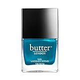 butter LONDON Seaside Nail Lacquer Polish, Metallic Aquamarine, 2.05 oz.