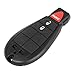 PartsSquare Replacement Key Remote Ignition Key Combo Keyless Entry Transmitter Dodge Ram FOBIK Keyless Entry Transmitter with Emergency Key for 2008 - 2012 Model Years M3N5WY793X 114329