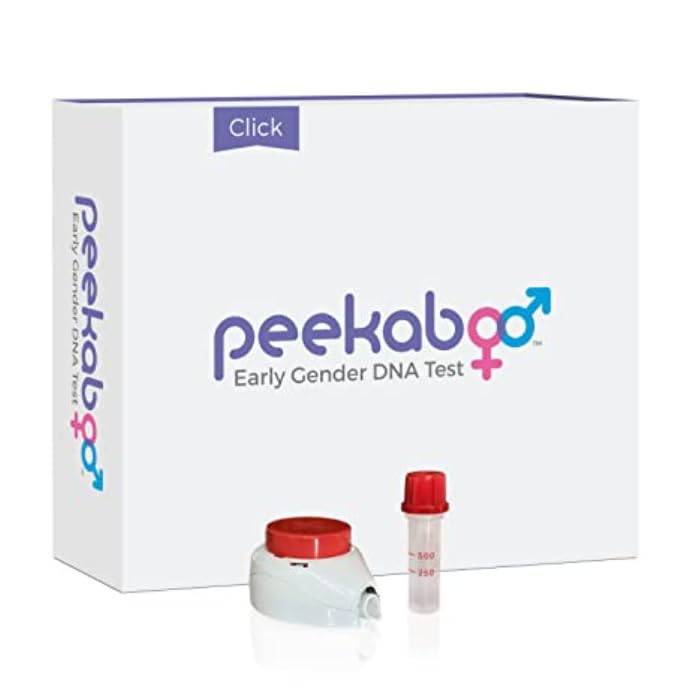 Peekaboo Click DNA Test Kit, Early Gender
