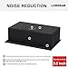 Lordear 32 Inch Black Kitchen Sink Undermount 16 Gauge Stainless Steel Matte Gunmetal Black Single Bowl Kitchen Sink Basin 32x19 Black Undermount Sink