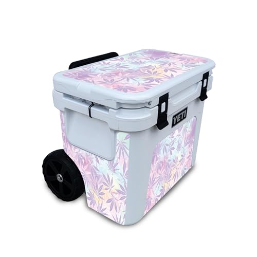 Cooler Skin Compatible with Yeti Roadie 32 Wheeled Cooler - Pastel Mary - Premi…