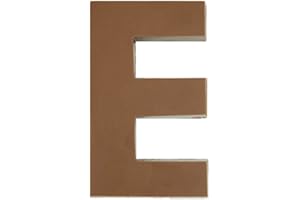 Philadelphia Candies Solid Milk Chocolate Alphabet Letter E, 1.75 Ounce Novelty Gift