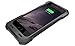 iPhone 6 Battery Case, [MFI Apple Certified] Trianium iPhone 6 Portable Charger (4.7 Inches) [Black/Silver]-3500mAh External Power Bank iPhone Protective Charging Case Back Heavy-Duty [Inlaid Metal]