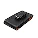 PREMIUM QUALITY Vertical LARGE Size PU Leather Swivel Belt Clip Case Pouch Cover With Magnetic Flap for Samsung Galaxy S5 S 5 G900 . It fits with OtterBox Commuter and LifeProof Case.Comes With Antenna Booster