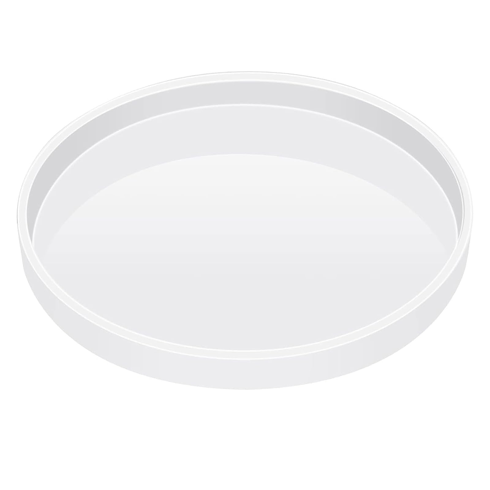 ANBOO 30cm Epoxy Silicone Mold Large Round Silicone Tray Epoxy Resin Table Mold for River Coffee Office Clock Mould Deli Meatboard DIY Art Decoration