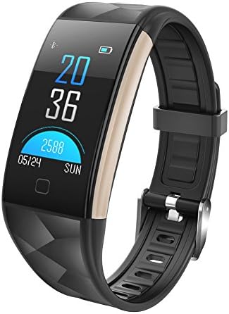Fitness Tracker HR, LOMAXFR Heart Rate Monitor Activity Band Blood Pressure Sleep Monitor Pedometer, 0.96inch TFT Colorful OLED Screen Waterproof Bluetooth Smart Bracelet for Kids Women Men