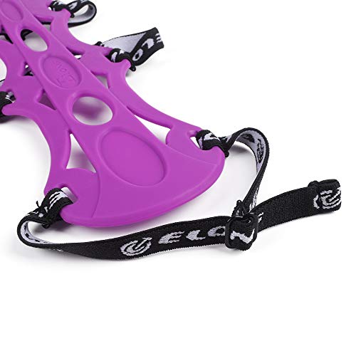 SZEO Archery Arm Guard Arm Protective Gears Rubber Armguard for Hunting Shooting Purple