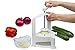 Brieftons Vertico Spiralizer: Vegetable Spiral Slicer, Fresh Veggie Spaghetti & Pasta Maker for Low Carb Healthy Vegetable Meals