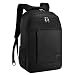 KOPACK Deluxe Black Water Resistant Laptop Backpack 15.6 17 Inch Travel Gear Bag Business Trip Computer Daypack KP512 primary