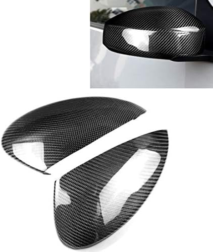 車のバックミラーアクセサリー 03 06日産350z 左右の駆動ユニバーサルのための2つのpcsカーカーボンファイバーバックミラーシェル Z33 現金特価