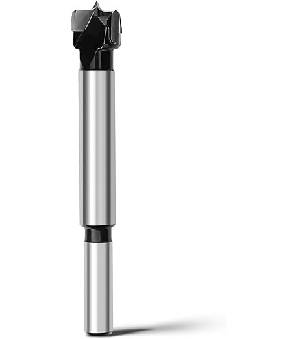 Forstner Drill Bit 9/16" Tungsten Carbide Hex Shank Forstner Bit - Industrial Black Paint For Wood