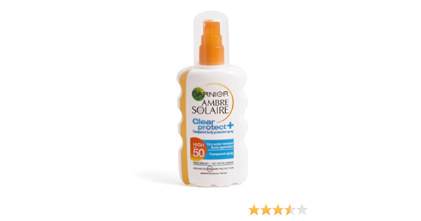 garnier face spray spf 50