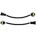 MUYI H11 Extension H8 Headlight Wiring Harness Male and Female Connector Pigtail Socket Adapter for Fog Light (2 Pieces Set)
