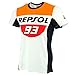 Honda Repsol Marc Marquez 93 Moto GP White Panel T-shirt Official 2017