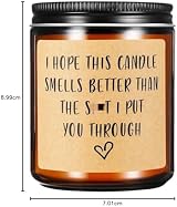 wompolle Scented Candle English Pear & Freesia Gift for Mum Dad Home Fragrance view 8