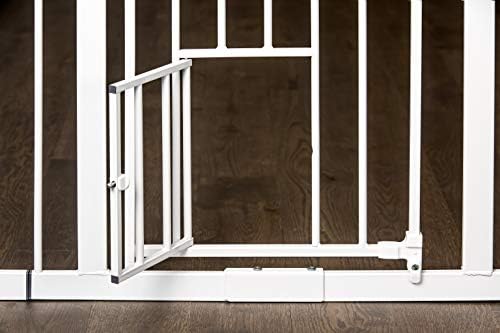 baby gate with cat door amazon