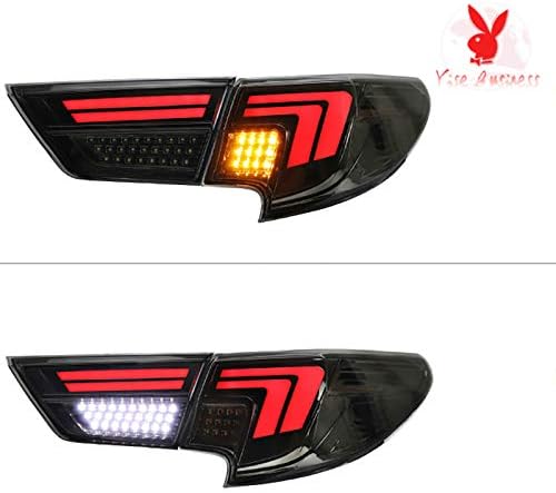 yise-N191 New Car Accessories Tail Lamp for Toyota Reiz Mark X Aurion 2014~2017 LED Tail Light with Plug and Play Design