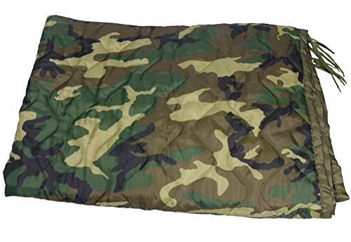 HighSpeedDaddy HSD Mini Woobie Military Style Poncho Liner Kids Baby Blanket (Woodland, Toddler)