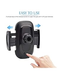 AUOPLUS - Soporte de coche para encendedor de cigarrillos (cargador de 3,1 A, doble puerto USB con cable de carga integrado, compatible con iPhone)