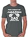 Awkwardstyles Amazing Dad Looks Like Father's Day Gift Shirt + Bookmark