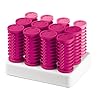 Conair Instant Heat Compact Hot Rollers w/Ceramic Techology; Black Case with Pink Rollers