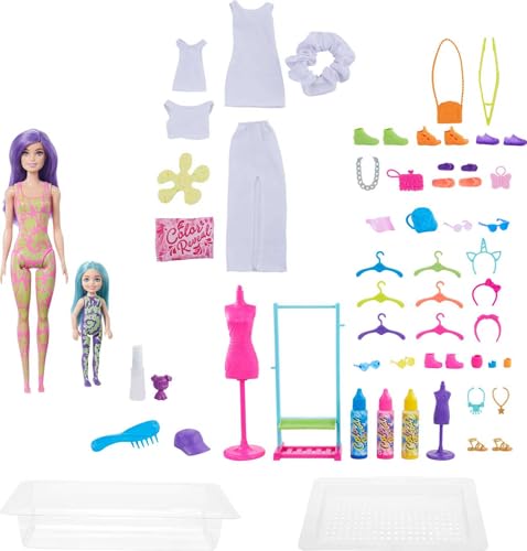 BARBIE BRAND Color Reveal Tie Dye Fashion Maker, HCD29