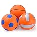 Chastep Mini Sports Toy Ball Set for Toddlers, Soft Foam Playground Balls for Kids Outdoor Indoor Family Games( Includes 4