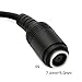 7.4x5.0mm to 4.5x3.0mm Blue Tip Connector Converter Cable DC Jack for HP DV4 DV6 CQ60 CQ40 Charger Power AC Adapter to HP Pavilion 15, Spectre X360, HP 250 255 G2 G3 G4 G5, ProBook 430 440 450 G3