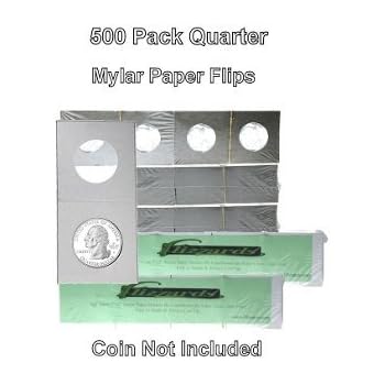 Guardhouse 2x2 Coin Holders - 300 Pack For Large Dollar Coin Storage